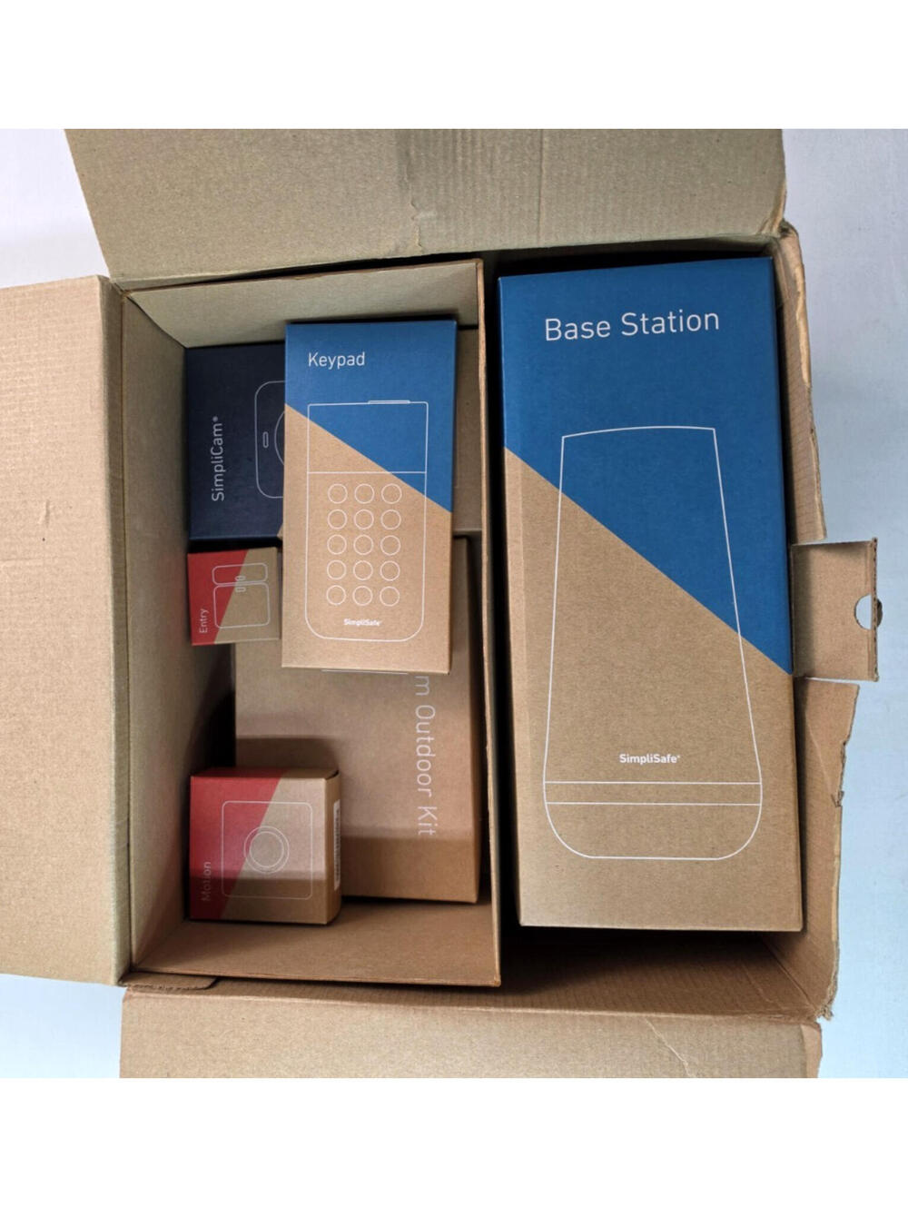 SimpliSafe 3rd Gen Wireless Security Lot Base Keypad Entry Motion Outdoor Kit